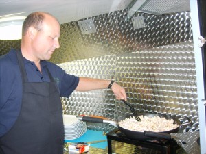 Blik in de nieuwe keuken